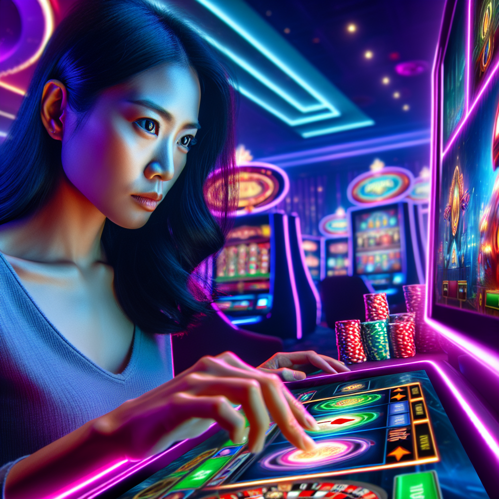 Player focused on the game screen